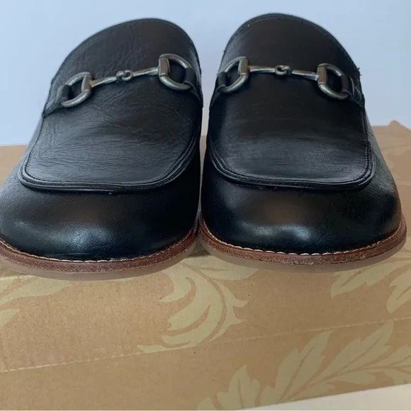 Sofft Mules Naoko Black Leather New in Box Size 10 - Picture 8 of 14
